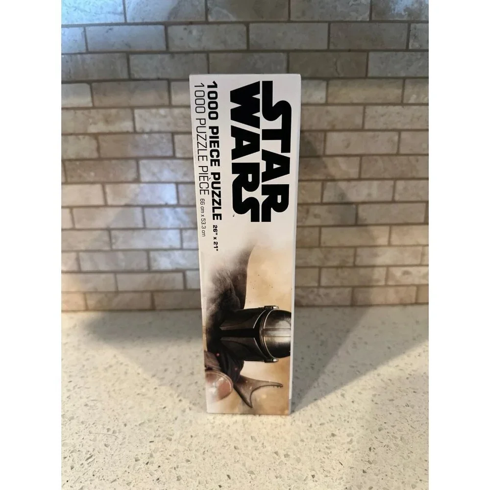 Star Wars Mandalorian Child Wanted Poster Jigsaw Puzzle 1000 Pc NEW Disney‎